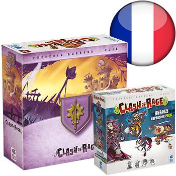 Clash of Rage KS (+ Steamfield sleeve) <div class='flag-fr'></div><span class='red'>FRENCH</span>