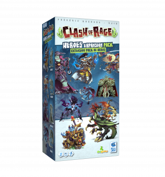 Clash of Rage extension Héros (Kickstarter)