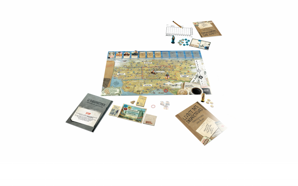 Jeu De Société Enquêtes à Los Angeles (2021) - La Boîte De Jeu - Neuf - 3 Joueurs Et +
